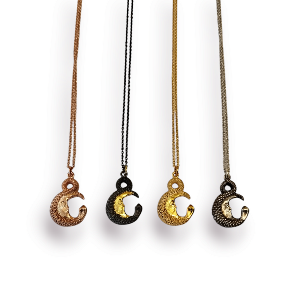 The Serpent Moon Lucky Charm Necklace