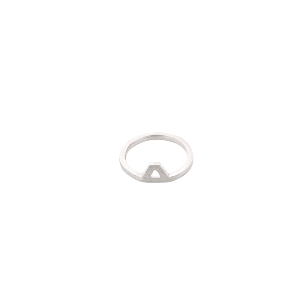 Triangle Ring Small With No Point