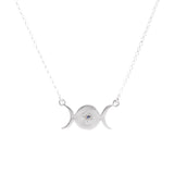 Triple Moon Necklace