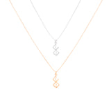 Bind Runic Healing Symbol Chain Necklace.