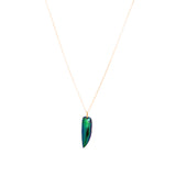 Scarab Wing Necklace.